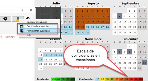 Modulo de ausencias en ForTiming